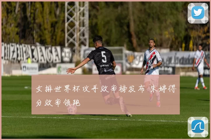 女排世界杯攻手效率榜发布 朱婷得分效率领跑