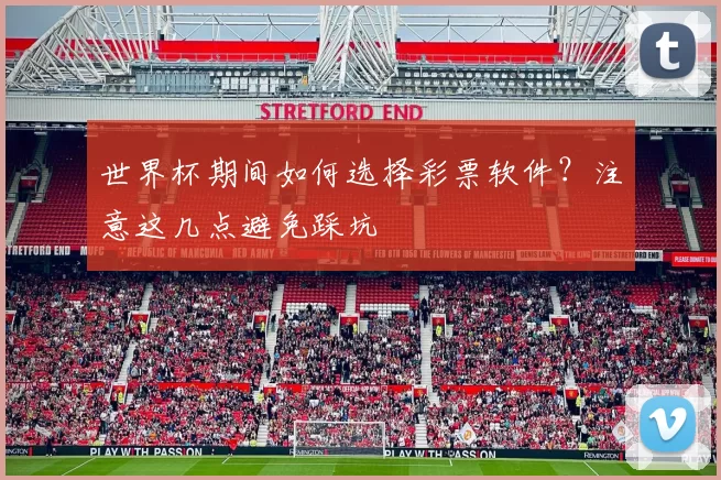 世界杯期间如何选择彩票软件？注意这几点避免踩坑